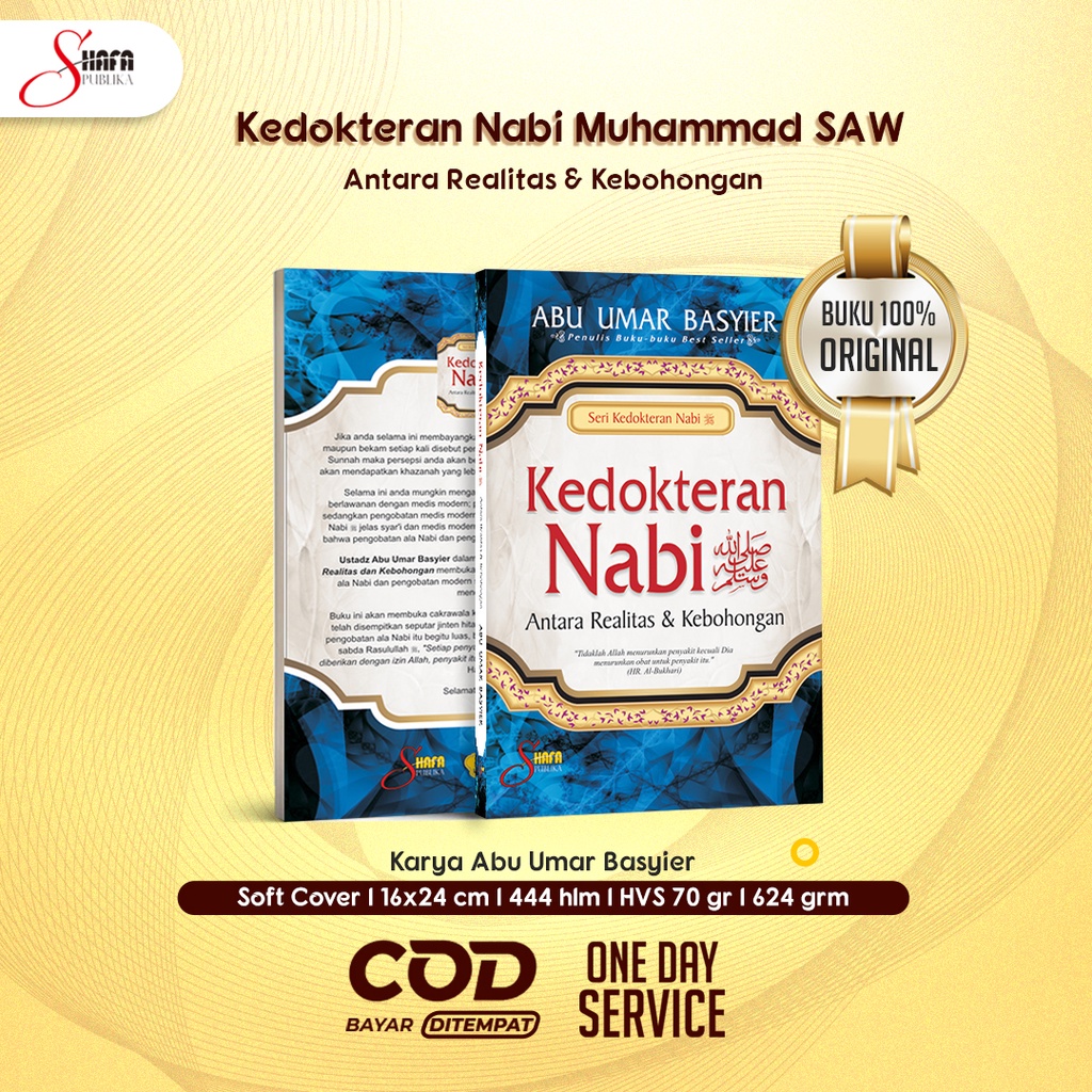 Buku Kedokteran Nabi/Shafa Publika/Buku Kesehatan Ala Nabi Muhammad