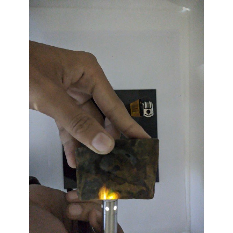 Bahan Batu Akik Rough Panca Warna Pulau Lombok Ntb