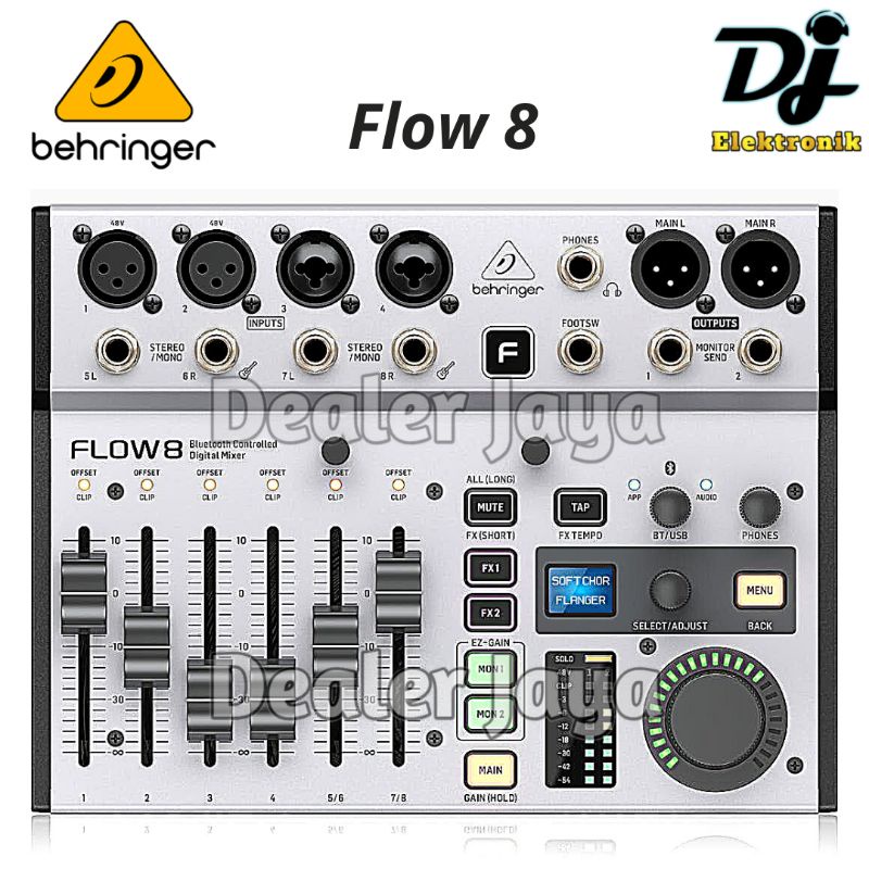 Mixer Digital Behringer FLOW 8 / FLOW8 - 8 input