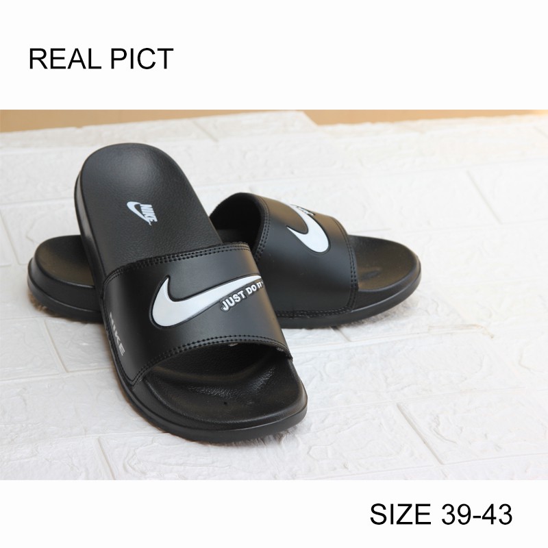 PROMO Sandal Pria Terbaru Anti Air New Model Slide / Sandal FlipFlop / Sandal Slip on