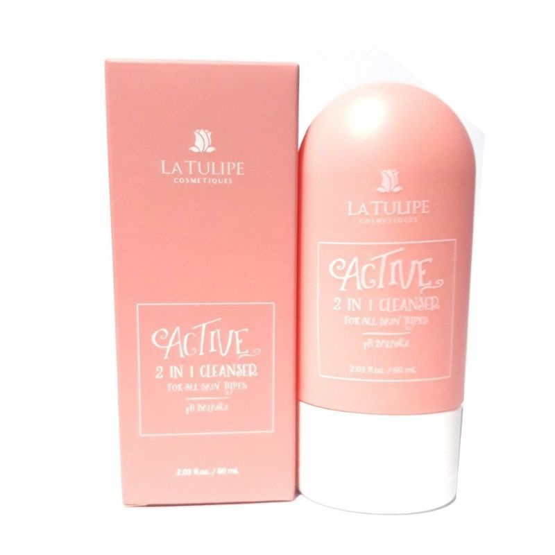 LA TULIPE Active 2 In 1 Cleanser 60ml