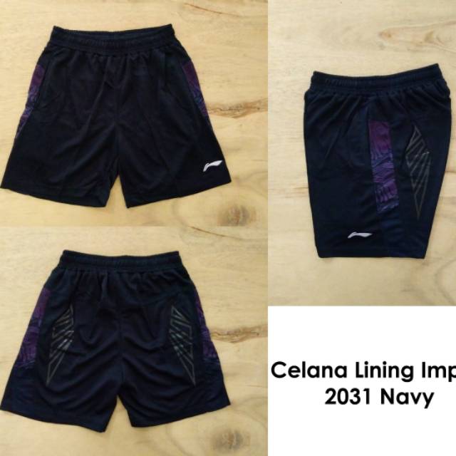 Celana Badminton Grad Ori Lining 2031 Navy / Celana Bulutangkis Celana olahraga