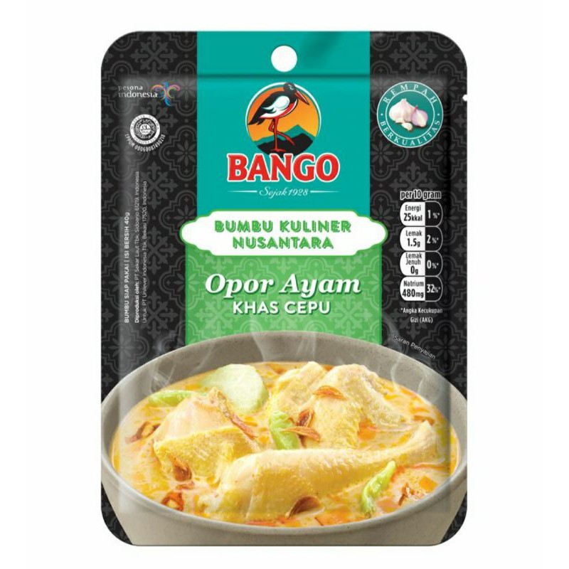 

Bango Bumbu Opor Ayam Khas Cepu