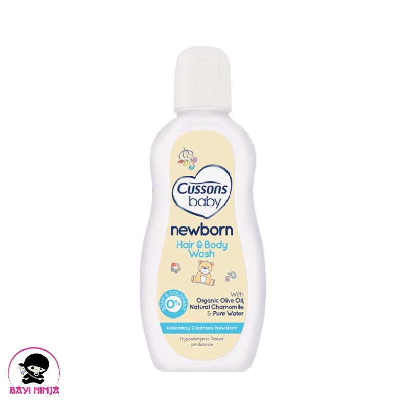 hair & body wash cussons baby