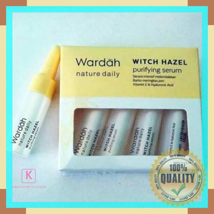 Wardah Nature Daily Purifying Serum Witch Hazel