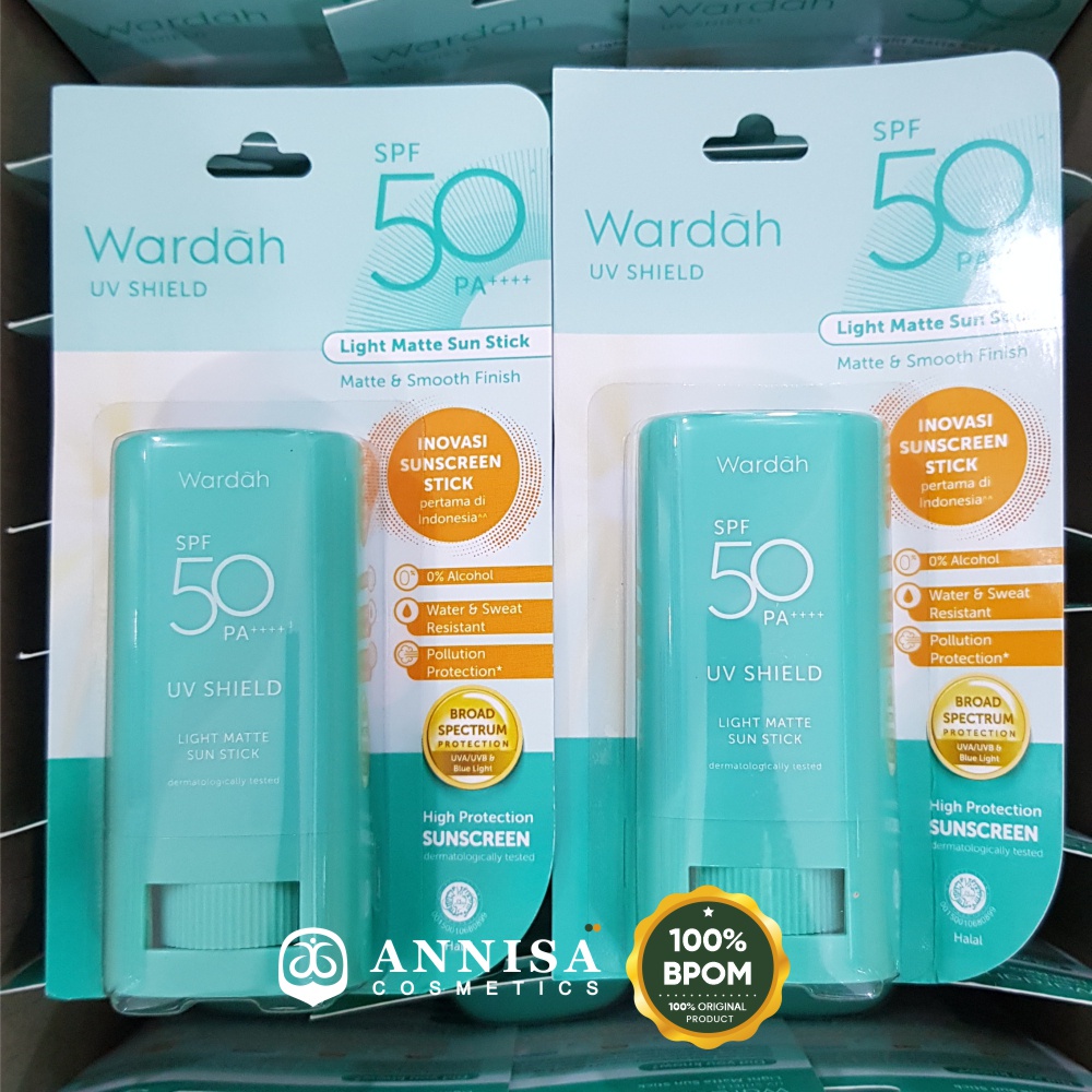 Wardah UV Shield Light Matte Sun Stick SPF 50 PA++++