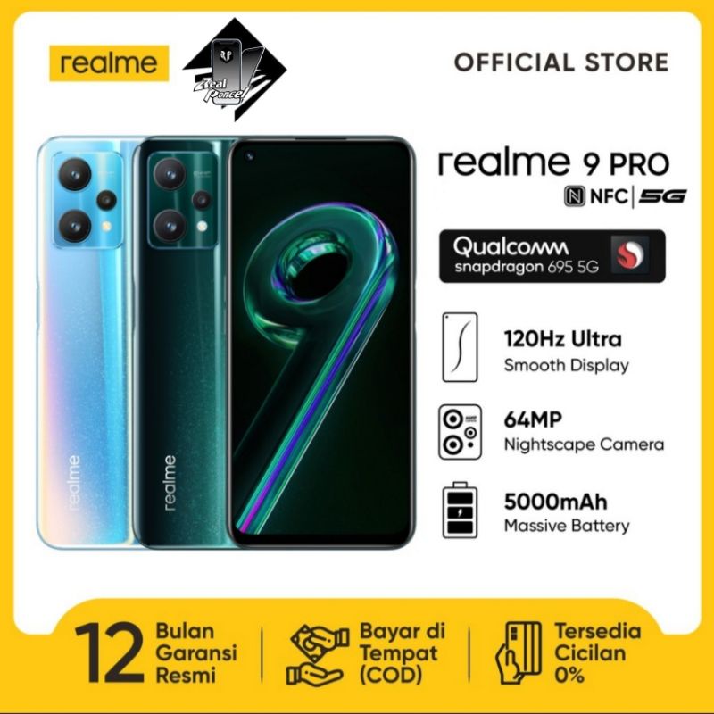 REALME 9 PRO 5G RAM 8+5GB ROM 128GB