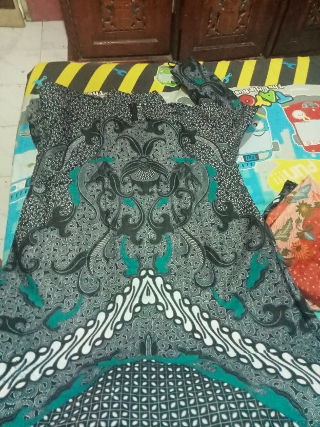 Cod - Tunik Batik Wanita Seragaman M L Xl Xxl Jumbo