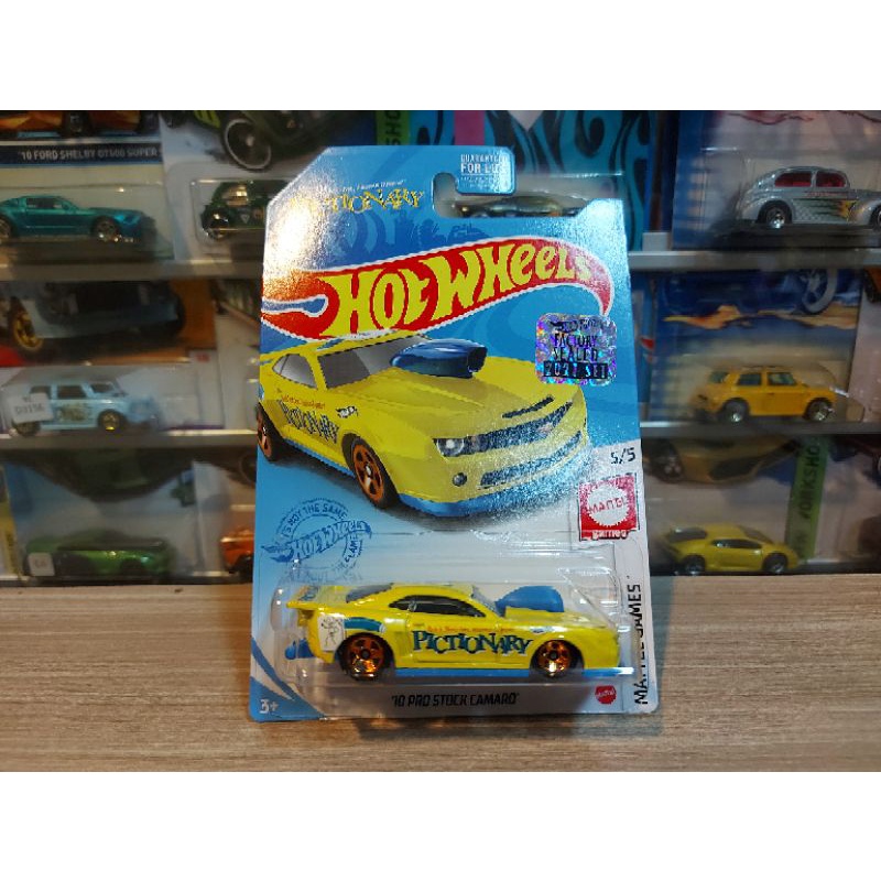 HOT WHEELS 10 PRO STOCK CAMARO YELLOW - FS 2021