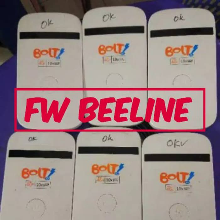 JUAL MURAH - modem mifi bolt zte mf90 unlock second firmware beeline