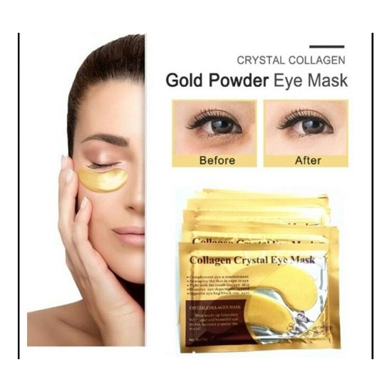 Crystal Collagen Masker Mata Gold Eye Mask