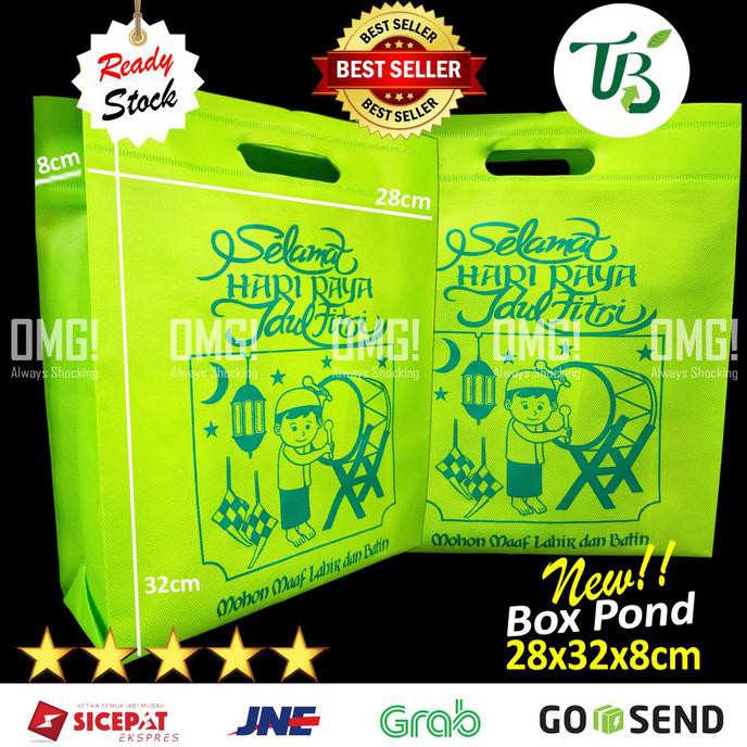 

Buruan Beli] Goodie Bag Idul Fitri Tas Lebaran Spunbond Tbi Box Pond Non Paper Bag