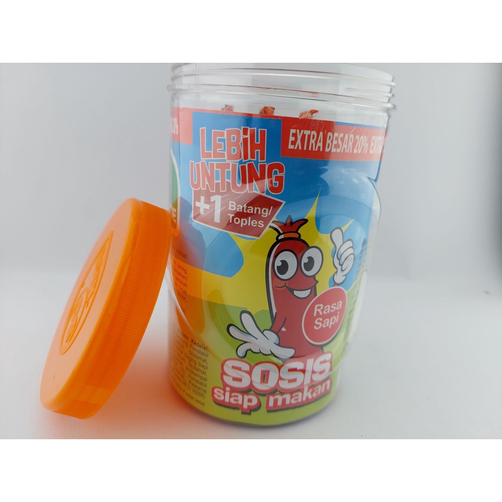 Craft Ceedar Sosis Sonice Sapi/Ayam 1 Toples Isi 24 Sosis Siap Makan Sonice Sapi Ayam Sonice Sonice