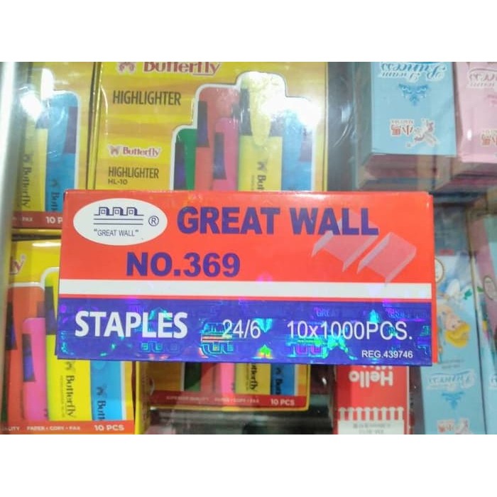 

great wall isi staples no 369