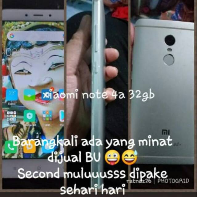 Hp Xiaomi note 4 bekas