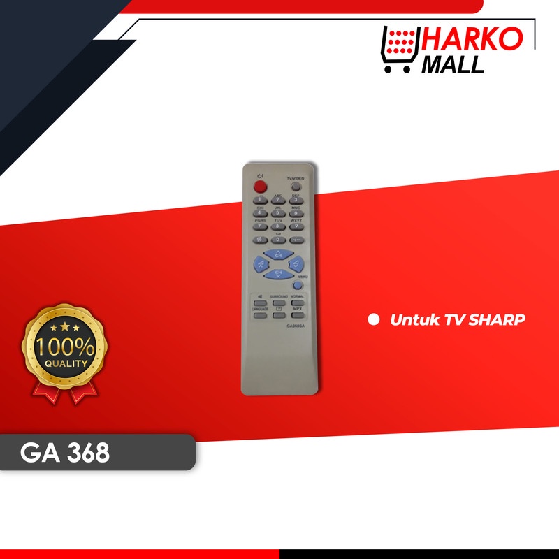 Remote TV Sharp GA-368