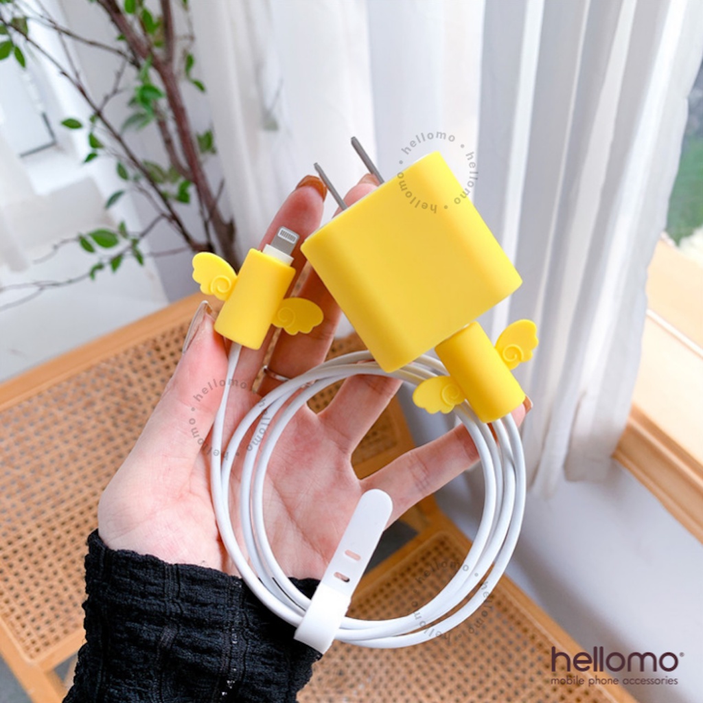 Pelindung Charger iPhone Cable Saver Silicone Pelindung Kabel Casan