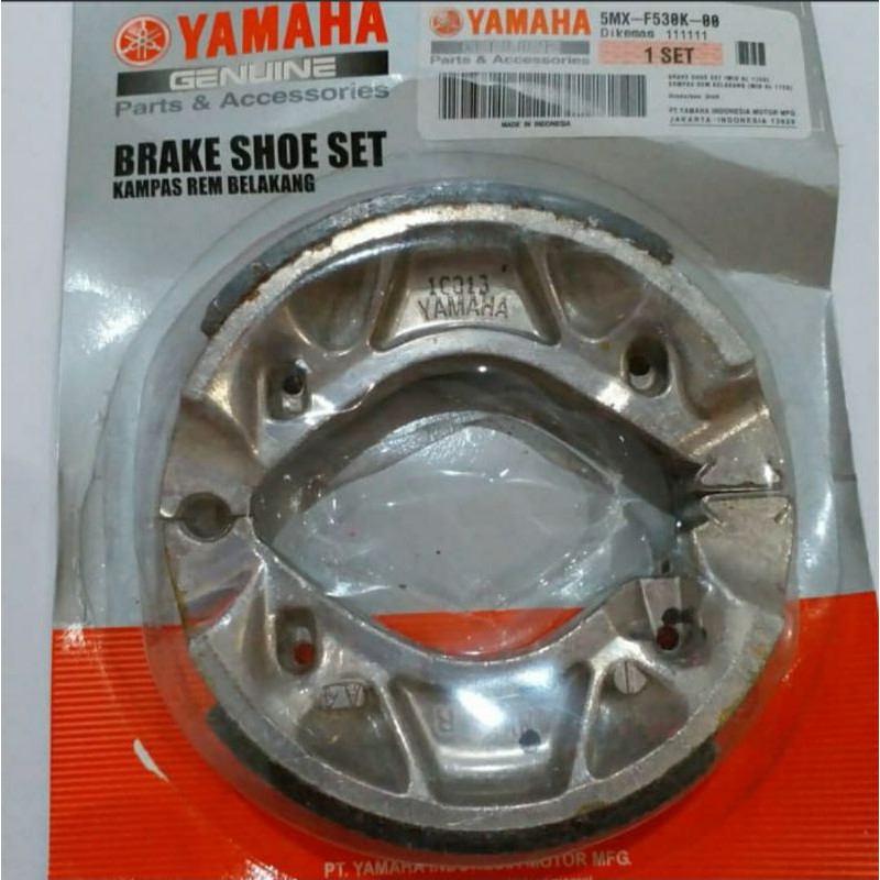 KAMPAS REM BELAKANG MIO NOUVO XRIDE 125 ASLI ORIGINAL YAMAHA 5MX F530K 00