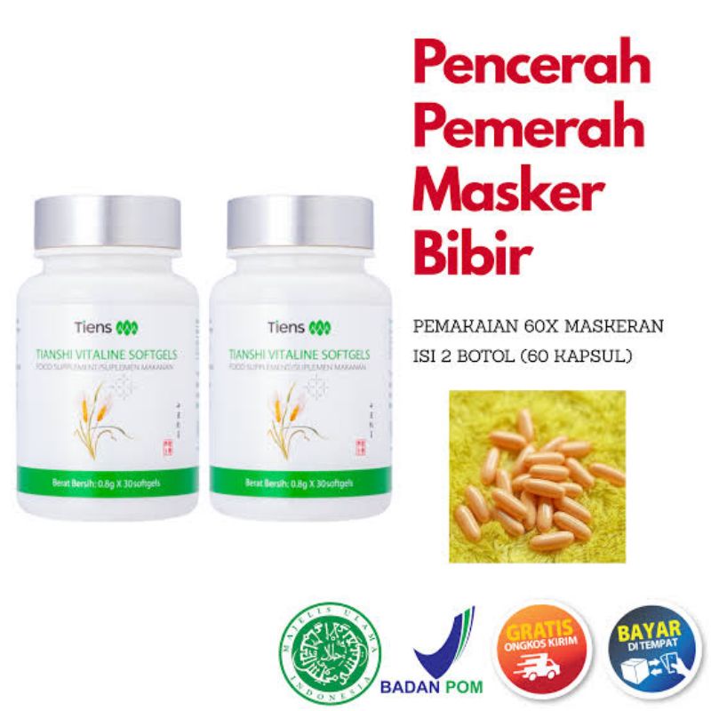 Pencerah Bibir Alami Permanen