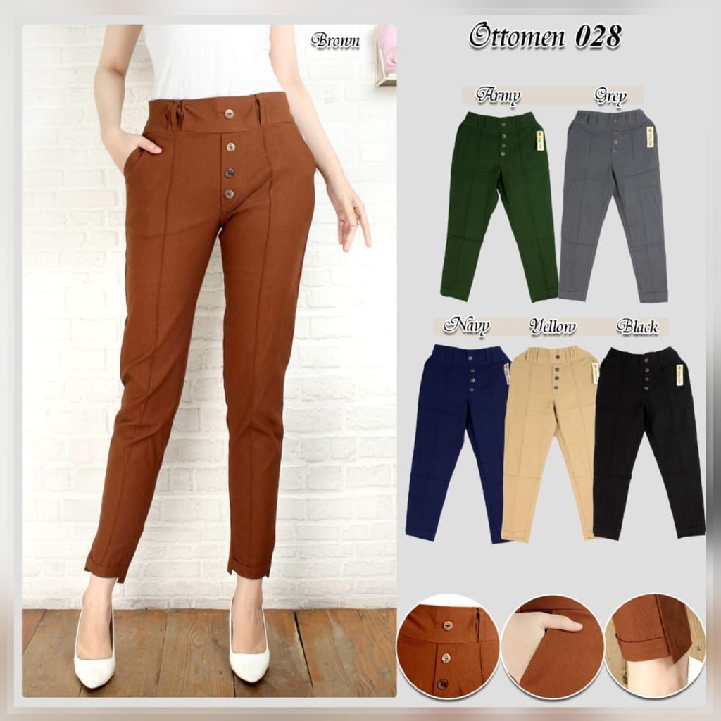 CELANA BAGGIE OTTOMEN NIKKO MODE