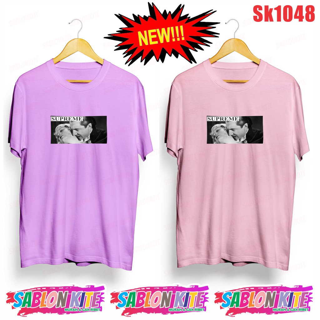 MURAH!!! KAOS  HEESUNG DRACULA SK1048 DRUNK DAZED UNISEX COMBED 30S KPOP