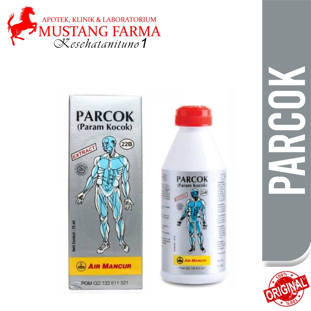 Air Mancur Param Kocok 75mL Parcok Parem Kocok / Minyak Pijat / Gosok