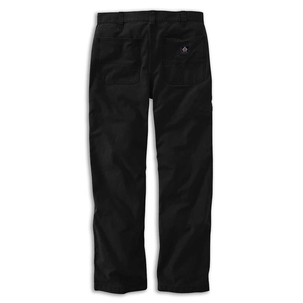 Dritto Baggy Long Pants Canvas - Celana Panjang Regular - Hitam