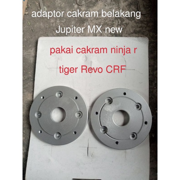 adaptor cakram belakang MX new pakai cakram crf Tiger Revo ninja r
