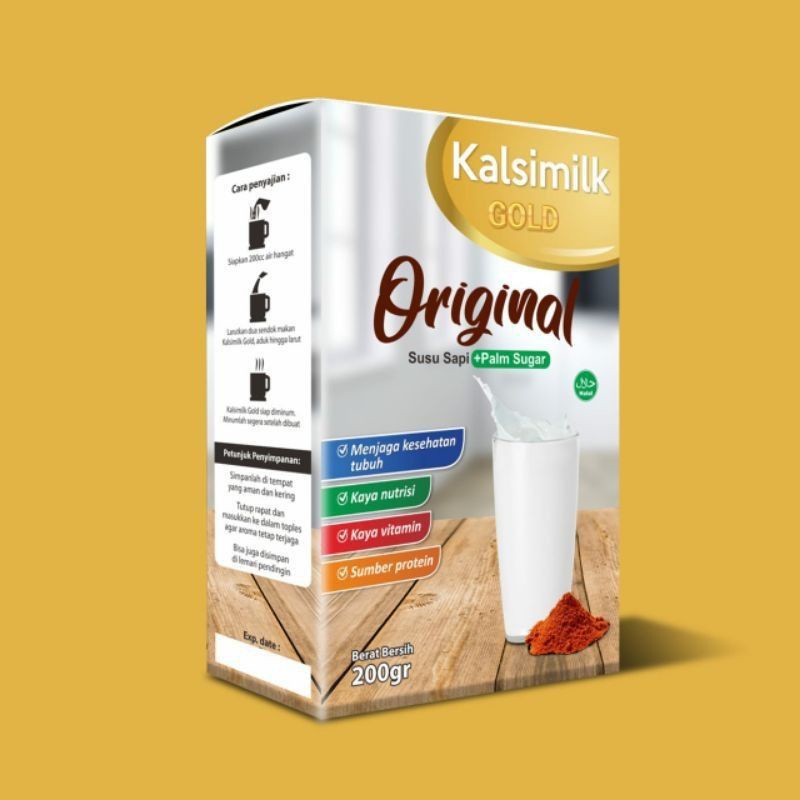 

KALSIMILK SUSU GEMUK BADAN AMPUH || 200 gram