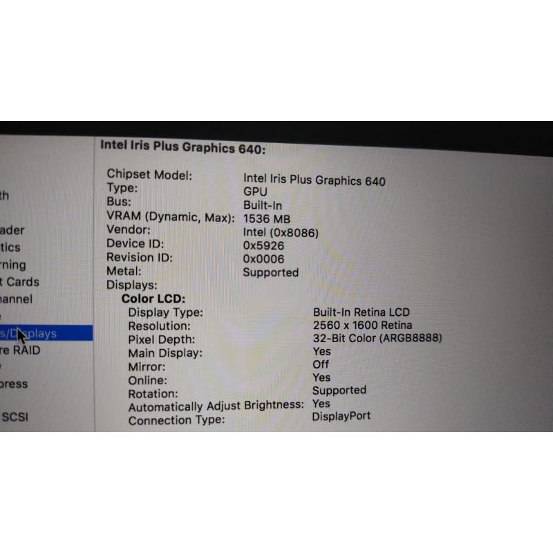 OBRAL ..MAC PRO RETINA 13 IN 2017 .RAM 16 .SSD 512 .CORE I5..VGA INTEL IRIS PLUS .MULUSSS