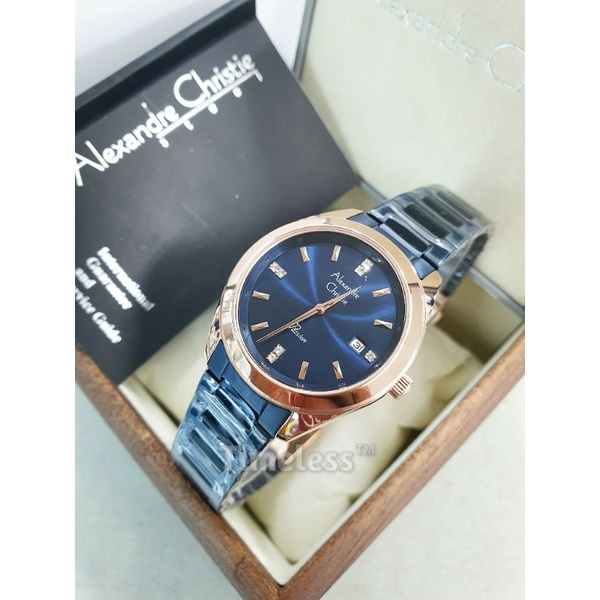 Jam tangan wanita alexandre christie AC 2948 LD