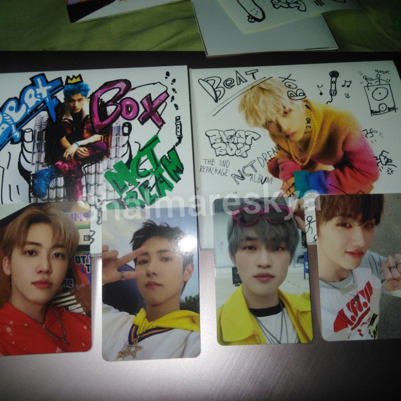 [Official] Digipack Beatbox cover Jisung mark, jisung renjun beatbox, mixtape Chenle Jaemin, digipac