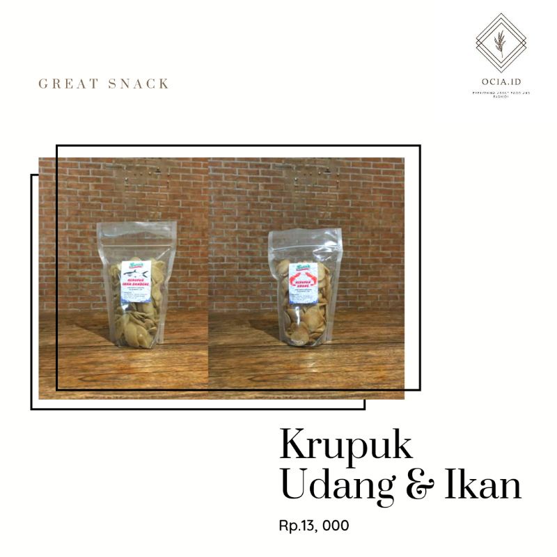 

BUNCIR - Krupuk Mentah Ikan Bandeng & Udang