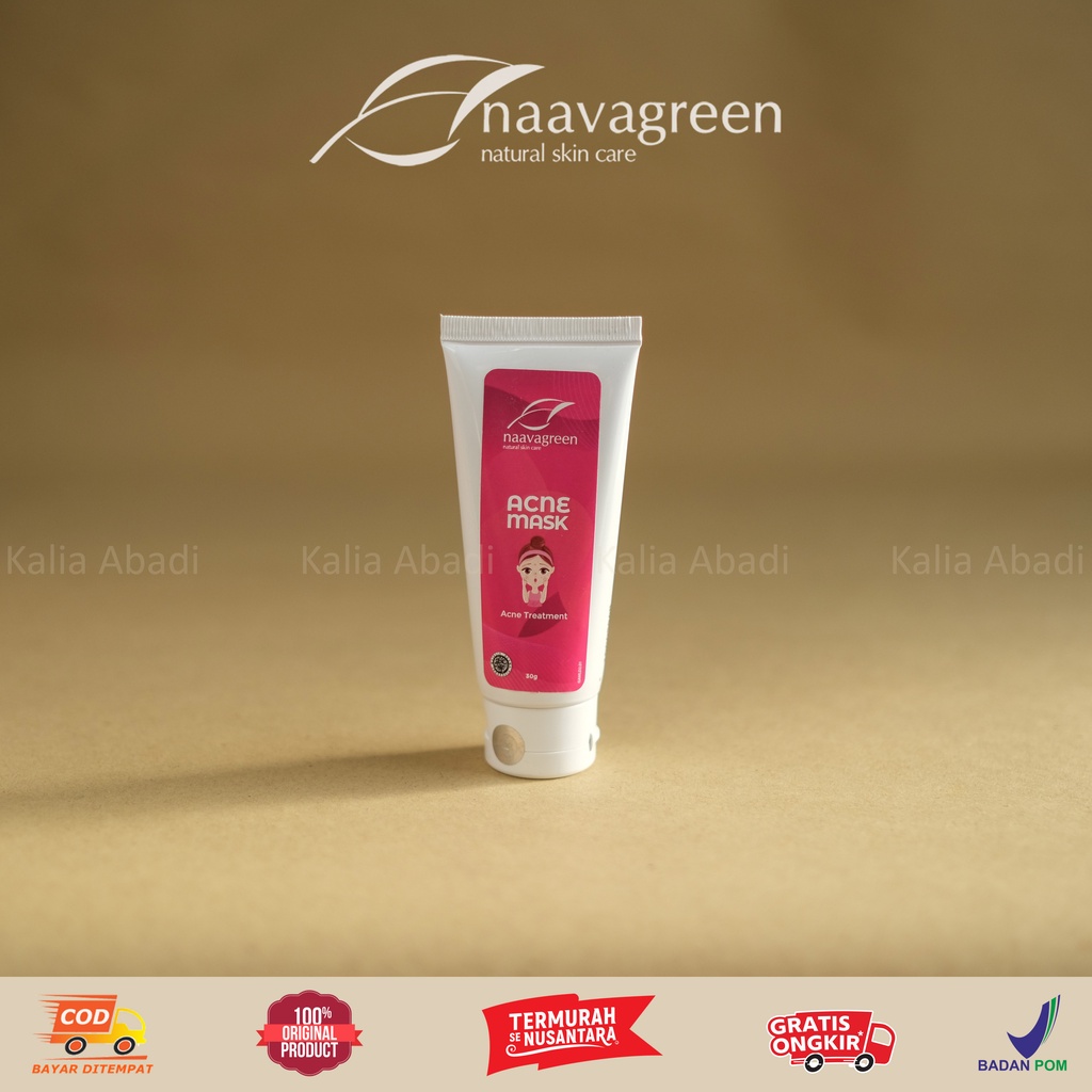 [100%ORI] MASKER JERAWAT - NAAVAGREEN - MASKER PENGHILANG JERAWAT - MASKER ACNE - NAVAGREEN - NAVA GREEN - NAVAAGREEN - NAVAA GREEN