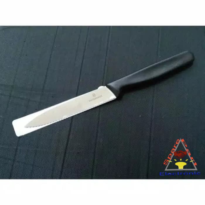 Pisau Victorinox 5.0733 bergerigi 11cm made in swiss Original TERMURAH