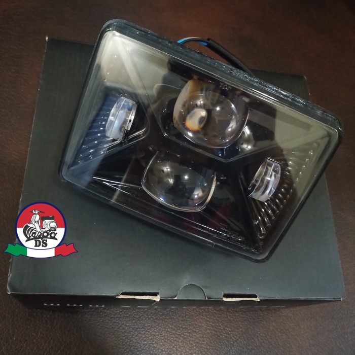 Headlamp LED Daymaker Zelioni Smoke Vespa S