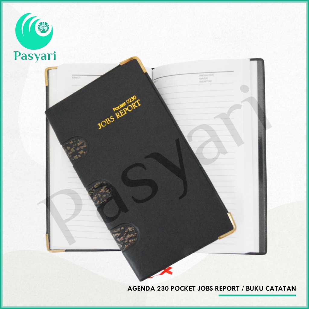 

Agenda 230 Pocket Jobs Report / Buku Catatan