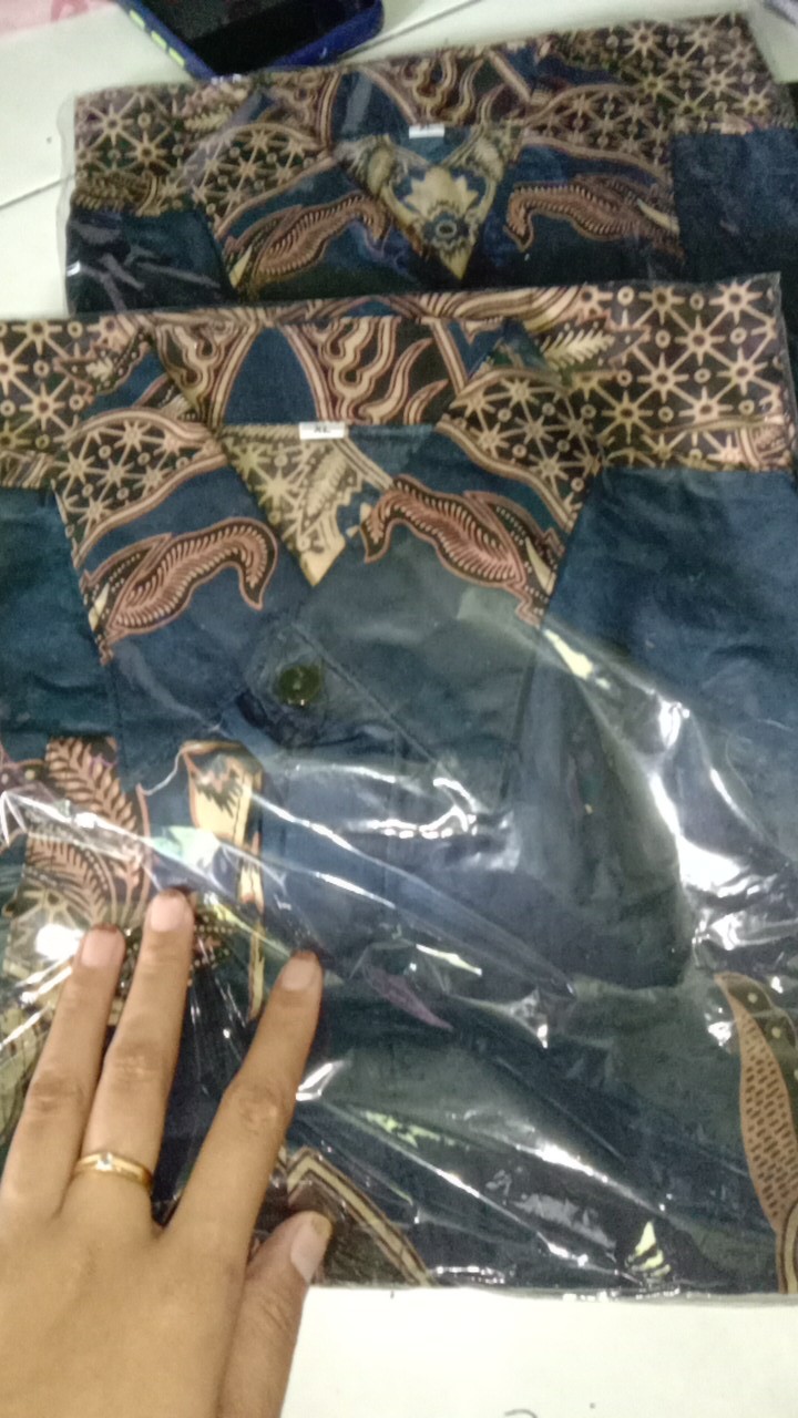 New Arival Kemeja Batik Lengan Panjang Kasual Baju Batik Pria