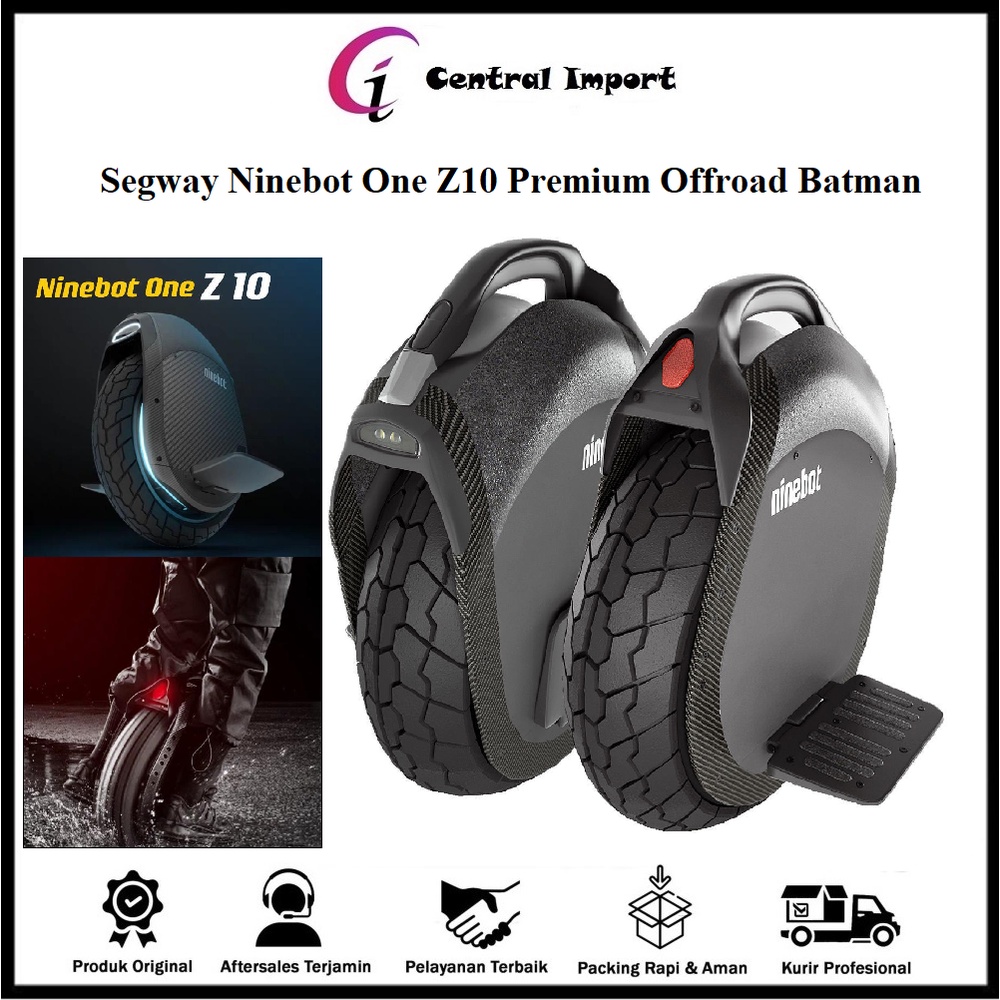 Segway Ninebot One Z10 Premium Offroad Batman Electric Unicycle Original