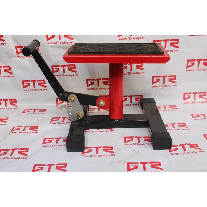 Jackstand Trail & Supermoto kawasaki KLX bisa di stel tinggi nya Jack stand Paddock GTR official