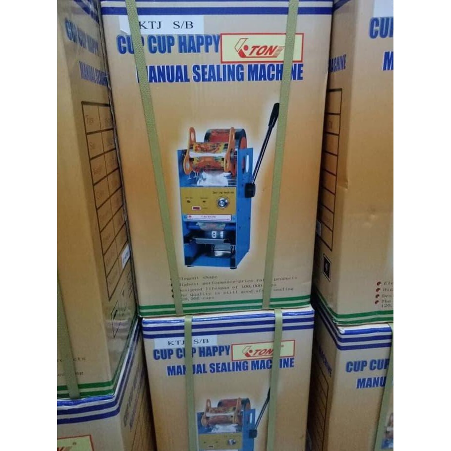 Free Plastik Mesin Cup Sealer Machine Eton Et D8 / Mesin Press Et-D8