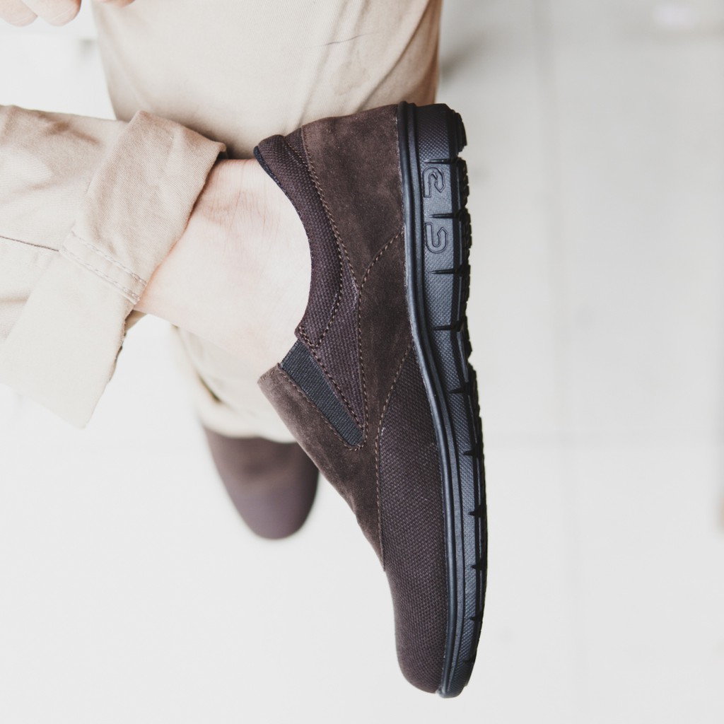 [COD]Sepatu Pria Adidas Glen Slip On Santai Keren Outdoor Kuliah Kerja Santai Rumahan gaya trendy