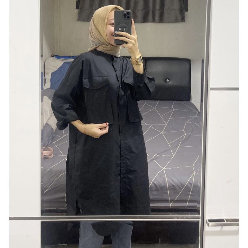 LONG TUNIK RAYON VISCOSE PREMIUM / TUNIK RAYON