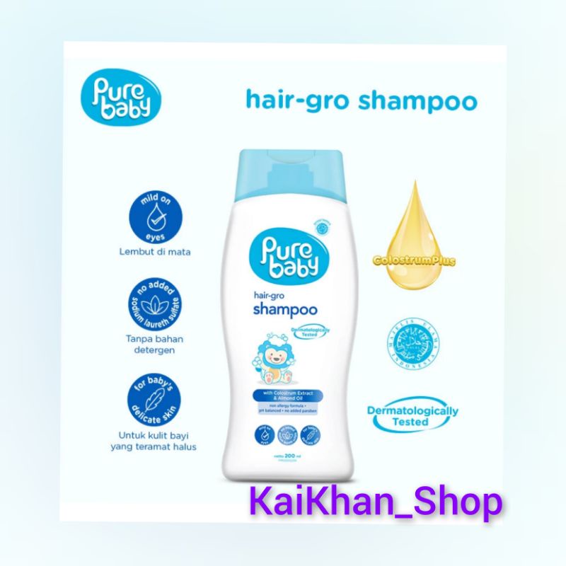 PURE BABY Hairgo Shampoo 200ML