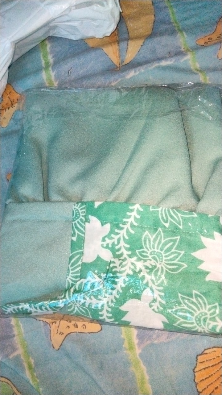 Tey-17 Batik Wanita Asj Sa Hrb026 Kenongo Kemeja Tosca Pendek