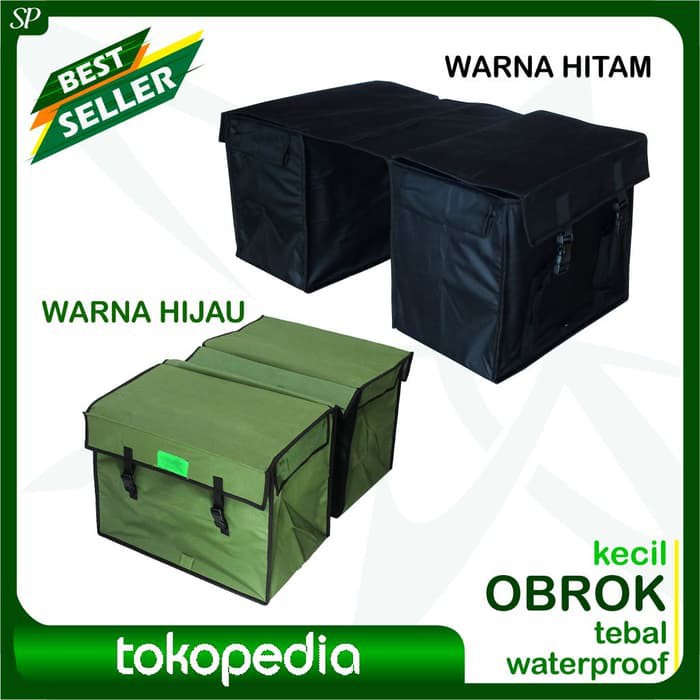 BLACKPINK  TAS OBROK MOTOR POS SALES KURIR ANTI AIR - KECIL