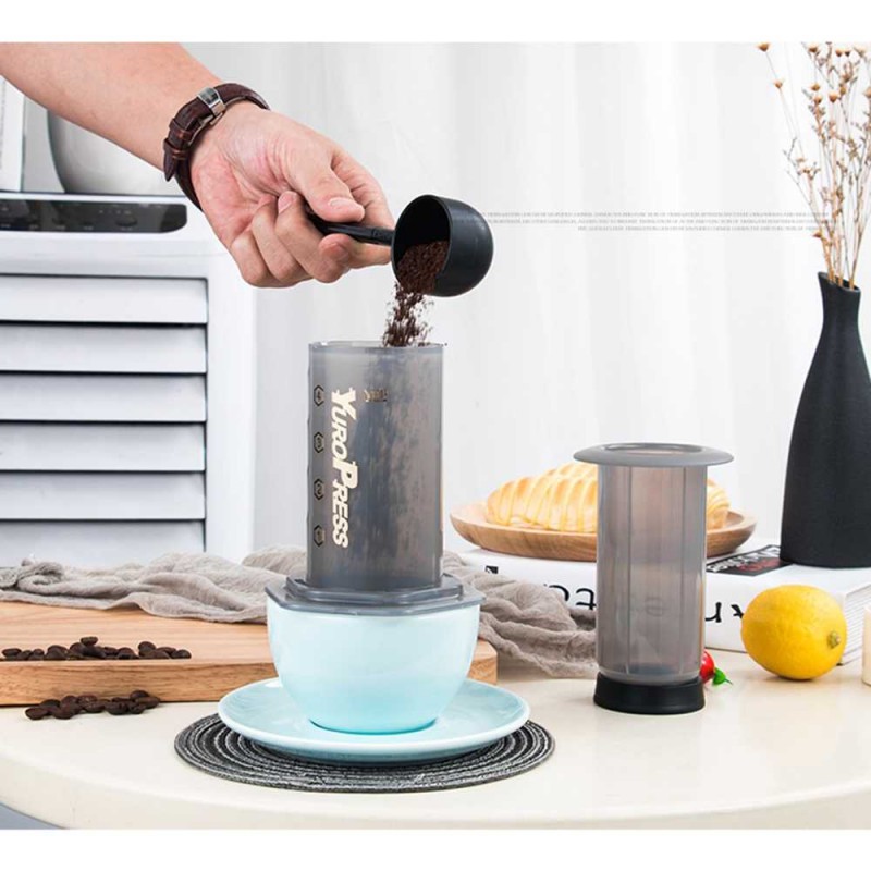 Set Membuat Kopi Portable French Press Coffee Maker - YuroPress