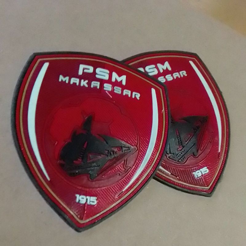 patch rubber pres untuk Jersey PSM makassar