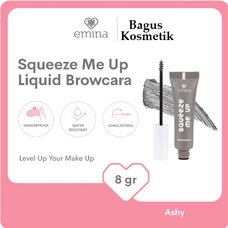 ⭐ BAGUS ⭐ EMINA SQUEEZE ME UP SERIES | Concealer Lip Matte Lip Glass Browcara