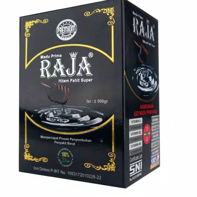 

Madu Prima Raja Hitam Pahit Super 500 Gr